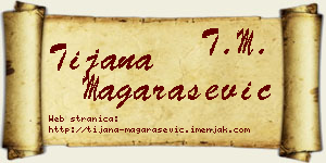 Tijana Magarašević vizit kartica